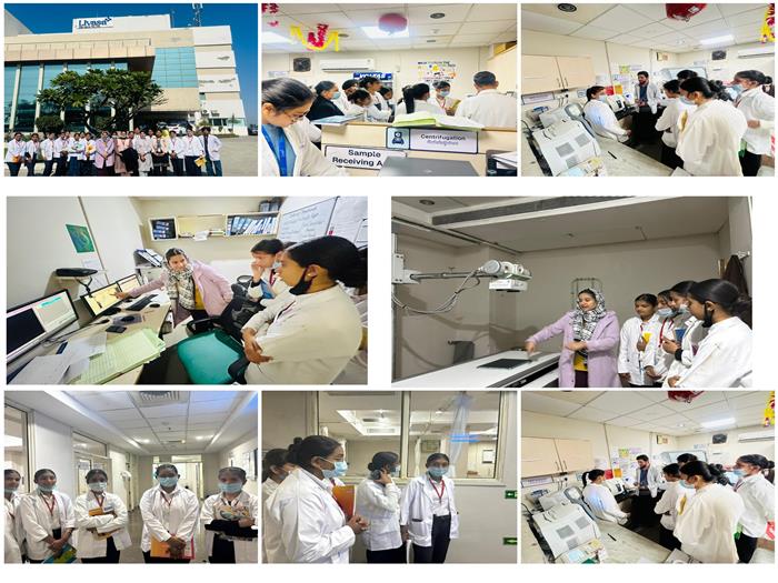 CGEI Paramedical Students Visit Livasa Hospital, Nawashehar