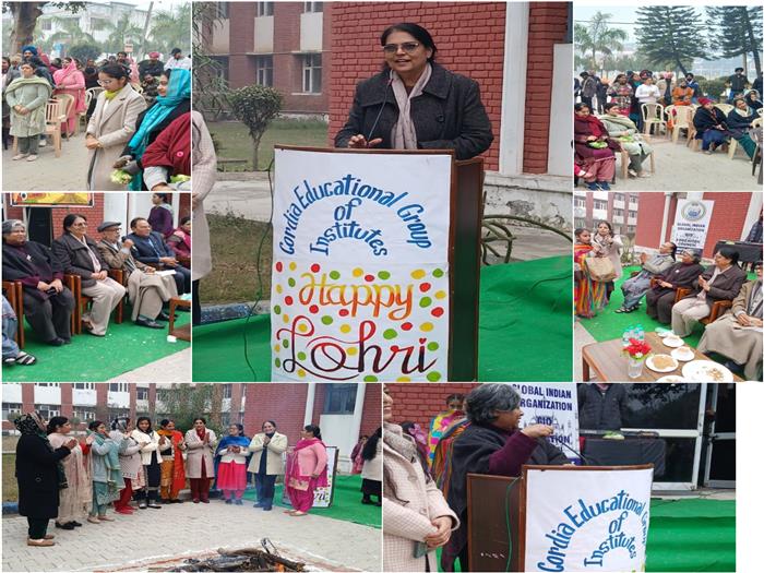 Lohri vibes at CGEI!