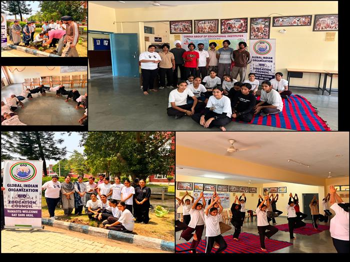 Celebrated International Yoga Day and Tree Plantation Drive at Cordia Group of Educational Institutes, Sanghol!