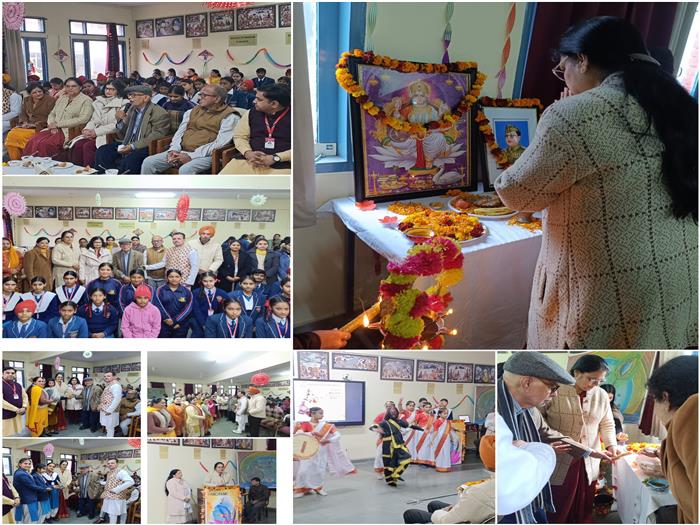 Dual Celebrations: Netaji Subhas Chandra Jayanti and Basant Panchami at Cordia Group and Uma Rana Public School