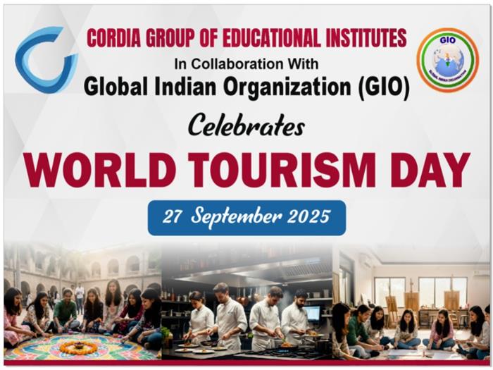 World Tourism Day Celebration at Cordia Group of Educational Institutes, Sanghol